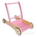 Wooden baby cart for baby play